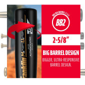 Baseballschläger Franklin Heist 900 Big Barrel (-9) 28"