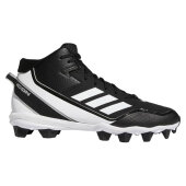 Baseballschuhe Adidas Icon 7 Mid MD (Schwarz/Weiß)