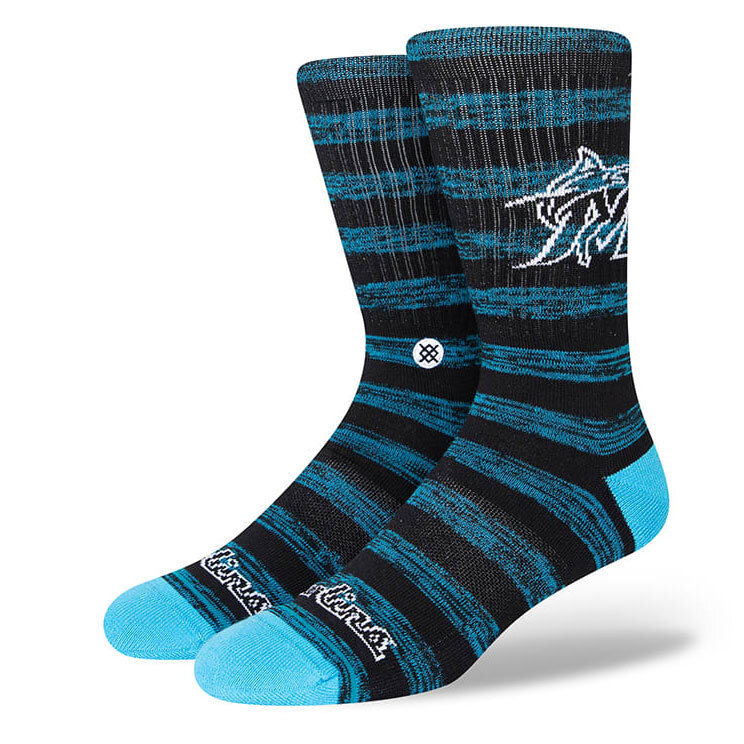 Stance Herren Socken Team Barrio – Crew-Socken Mit Bandana-Print, Baumwolle, Mittlere Polsterung