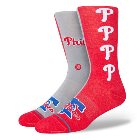 Stance MLB Socks Split Crew Philadelphia Phillies L (43-46)