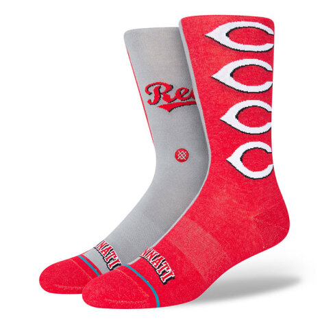 Stance MLB Socks Split Crew Cincinnati Reds L (43-46)