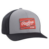 Rawlings Flexfit Cap Laser Cut (Grau/Schwarz)