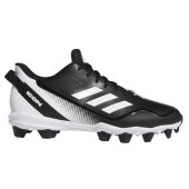Baseballschuhe Adidas Icon 7 MD K (Schwarz/Weiß)