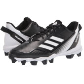 Adidas Icon 7 Baseball Molded Cleats (Black(White) 36 2/3 (US4)