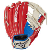 Mizuno Prospect Series PowerClose™ Baseball Glove  Royal Red 11" Right (LHC)