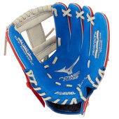 Mizuno Prospect Series PowerClose™ Baseball Glove  Royal Red 11" Right (LHC)