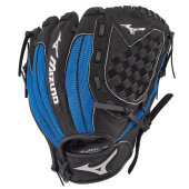 Baseballhandschuh Mizuno Prospect Powerclose Black/Royal 10,5" (LHC)