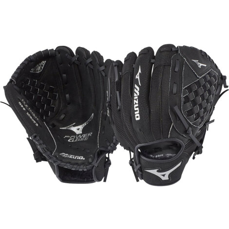 Mizuno Prospect Series PowerClose™ Baseball Glove Black 10,5" Left (RHC)