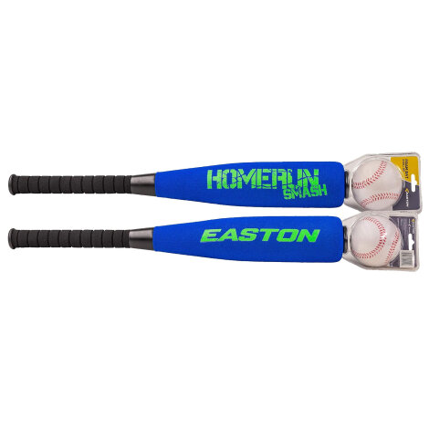 Easton Foam Bat & Ball Set "Homerun Smash" Blau