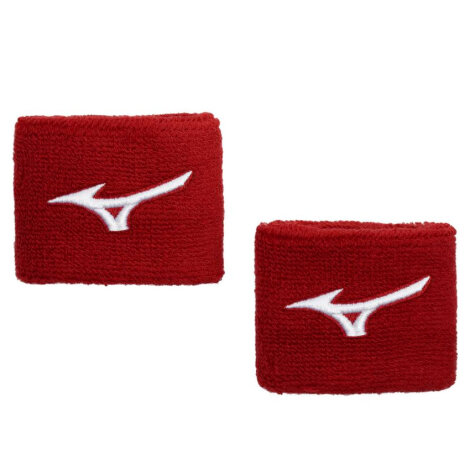 Mizuno Schweißband 2" Wristband Rot