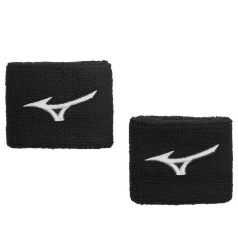Mizuno Schweißband 2" Wristband Schwarz