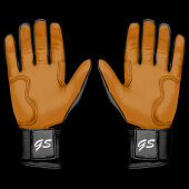 Batting Gloves Gimmel Sports G-Pro Black Series...