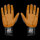 Batting Gloves Gimmel Sports G-Pro Black Series (Black/Dark Tan)