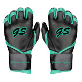 Batting Gloves Gimmel Sports G-Pro Black Series (Black/Mint)