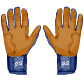 Batting Gloves Gimmel Sports G-Pro Blue Series (Navy) EXTRA LARGE