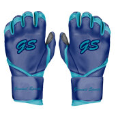 Batting Gloves Gimmel Sports G-Pro Blue Series (Navy/Baby Blue)