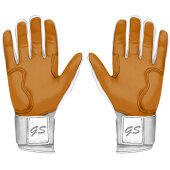 Batting Gloves Gimmel Sports G-Pro White Series (White)