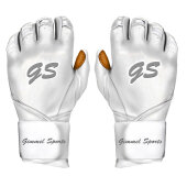 Batting Gloves Gimmel Sports G-Pro White Series (White)