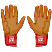 Batting Gloves Gimmel Sports G-Pro Color Series (Red)