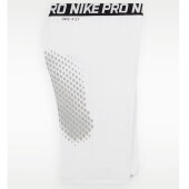 Nike Pro Sliding Short 10" (Weiß/Grau)