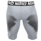 Nike Pro Sliding Short 10" (Grau/Schwarz) LARGE