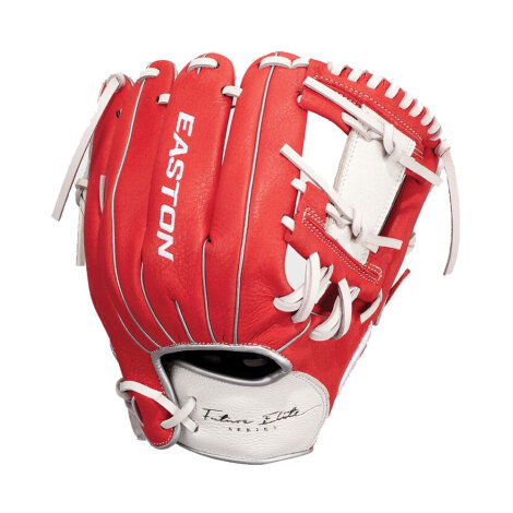 Easton Future Elite 11-inch Baseball Glove Red-White