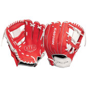 Easton Future Elite 11-inch Baseball Glove Red-White