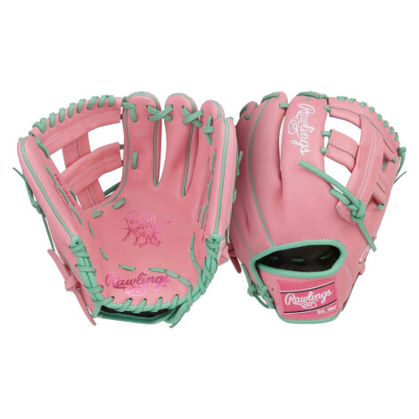 Baseballhandschuh Rawlings Heart Of The Hide 11,75" (Pink/Mint)
