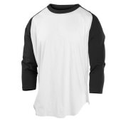 Rawlings MTT3000 Sleeve Crew Neck Baseball 3/4-Shirt L