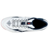 Baseballschuhe Mizuno Cushionrevo Diamond TPU (Weiß/Navy) 38 (US6)
