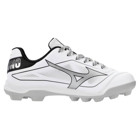 Baseballschuhe Mizuno Cushionrevo Diamond Junior (Weiß/Schwarz)