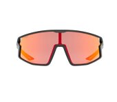 Uvex kids sport glasses Skyryse Jr. Black Matt/Red