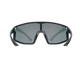 Uvex kids sport glasses Skyryse Jr. Black Matt/Red