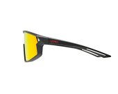 Uvex kids sport glasses Skyryse Jr. Black Matt/Red