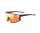 Uvex kids sport glasses Skyryse Jr. Black Matt/Red
