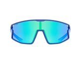 Uvex Kinder Sportbrille Skyryse Jr. Blau Matt/Grün