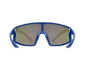 Uvex Kinder Sportbrille Skyryse Jr. Blau Matt/Grün