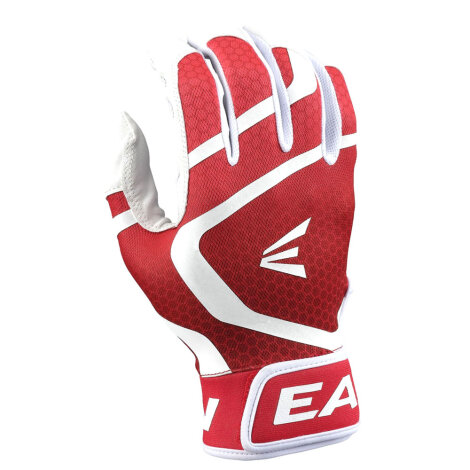 Batting Gloves Easton MAV GT (Weiß/Rot)