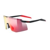 Uvex Sportbrille Pace Stage Schwarz/Rot