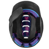 Easton Z50 Batting Helmet With Multi-Adjust Jaw Guard (Black)