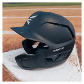 Easton Z50 Batting Helmet With Multi-Adjust Jaw Guard (Black)