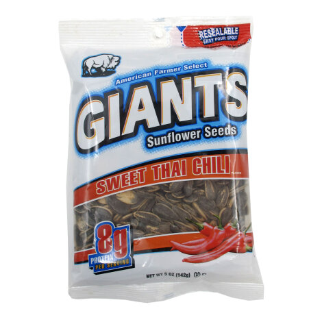 Giants Sunflower Seeds Sweet Thai Chili