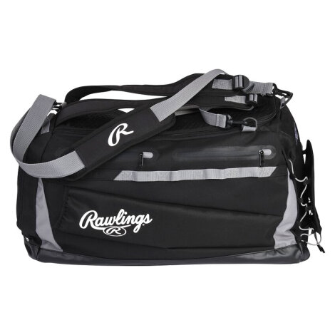Baseballtasche Rawlings Mach Duffle Bag/Backpack Schwarz
