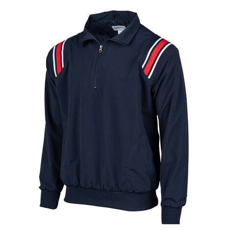 Smitty 1/2 Zip Pullover Umpire Jacket  (Navy/Rot)