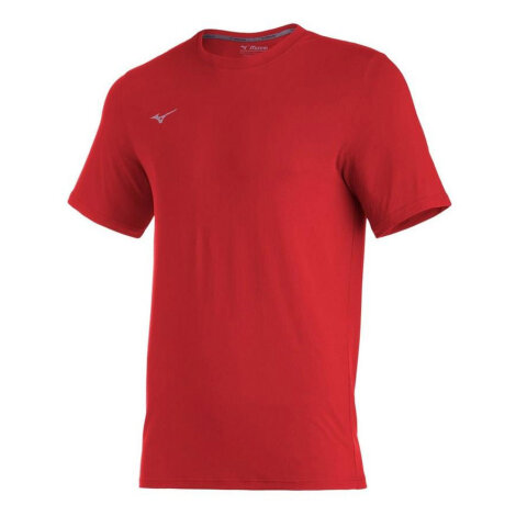 Mizuno Mens Comp Diamond Short Sleeve Crew Red L