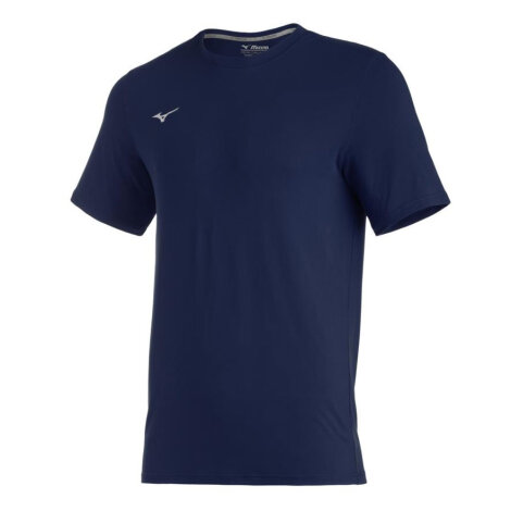 Mizuno Mens Comp Diamond Short Sleeve Crew Navy L