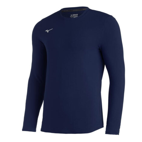 Mizuno Comp Diamond Long Sleeve Crew (Navy)