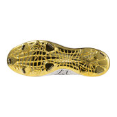 Baseballschuhe Mizuno Pro Knit 2 Metal (Weiß/Gold)