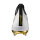 Mizuno Pro Knit 2 Metal Baseball Cleat (White Gold)