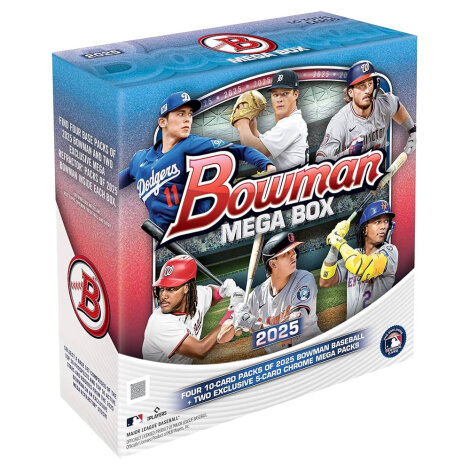 2025 Topps Bowman Baseball MLB Mega Box